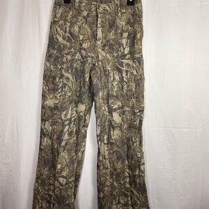 No Boundaries Cargo Pants Women’s 28x29 Camouflage Elastic Waist Hunting Outdoor
